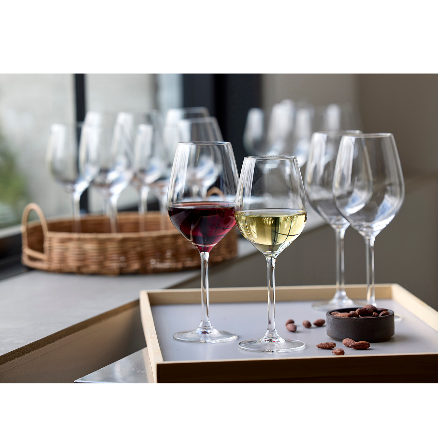 Set de 4 verres à vin blanc Juvel 38 cl