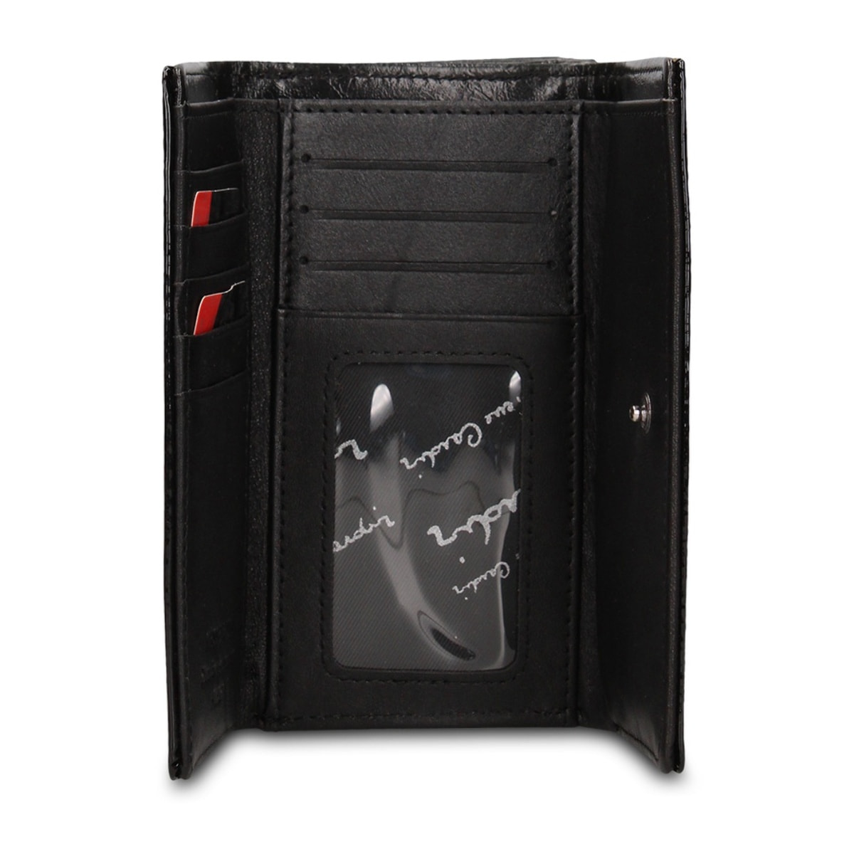 Portafoglio da donna - Modello Celeste Lux - 100% pelle - 14.5 x 9.0 x 4.0 cm