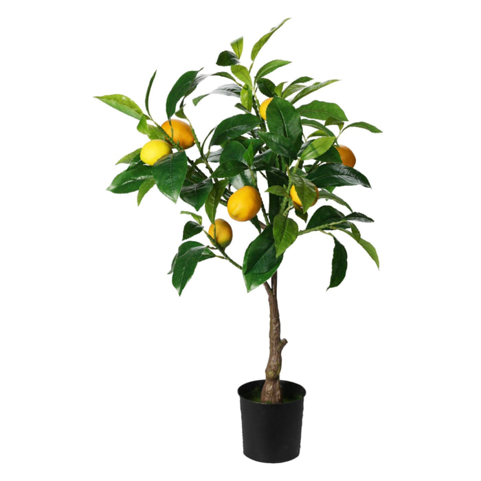 Well home - limonero artificial en maceta h.70cm