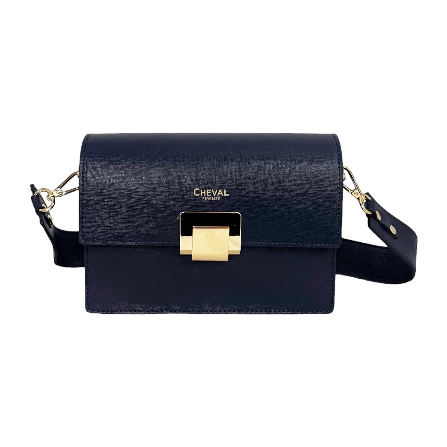 Bolso de hombro Cheval Firenze Ludovica Azul Oscuro