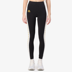 Kappa - Pantaloni Donna Nero - 222 Banda Atui 2