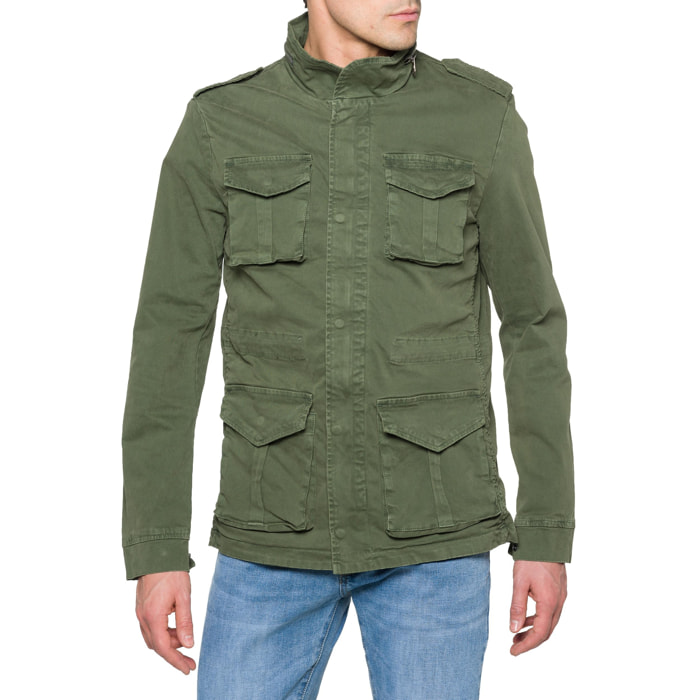 Chaqueta Sahariana Hot Buttered Mataran Verde militar