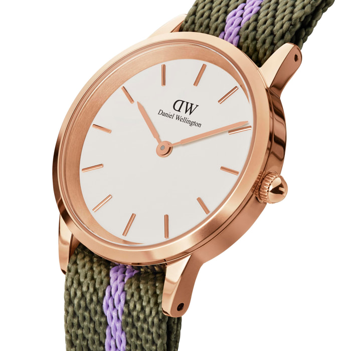 Reloj Daniel Wellington DW00100680 Mujer Analogico Cuarzo con Correa de Nailon