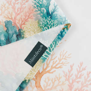 Mantel antimanchas RIVIERA MULTICOLOR - 100% algodón