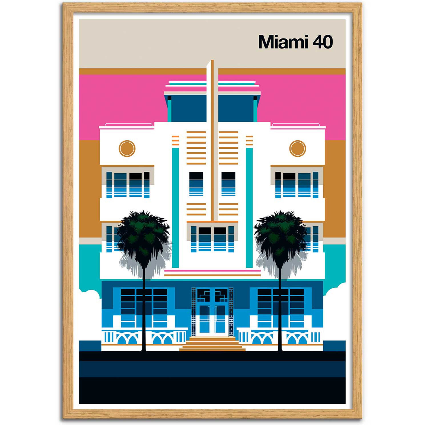 Affiche - Miami 40 - Bo Lundberg