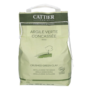 Argile Verte Concassée - Mutiples Usages 3 kg