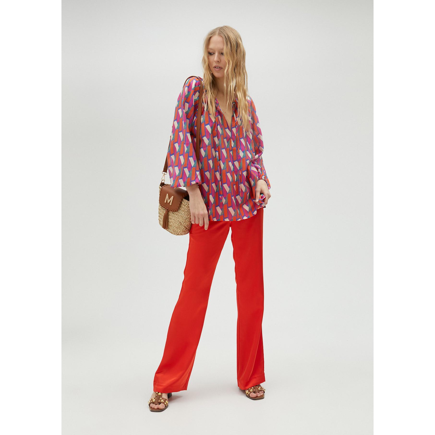 Camicia logo multicolore