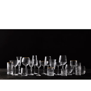 Set de 4 flûtes à champagne Zéro 30 cl