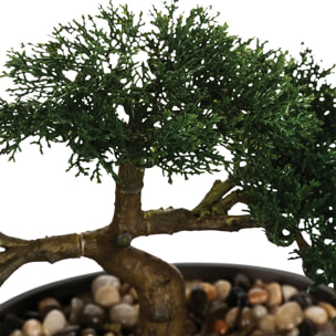 Bonsaï artificiel pot céramique H23cm