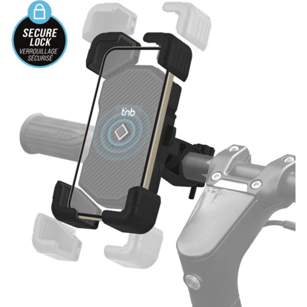 Support smartphone TNB smartphone renforcé-verrouillage auto