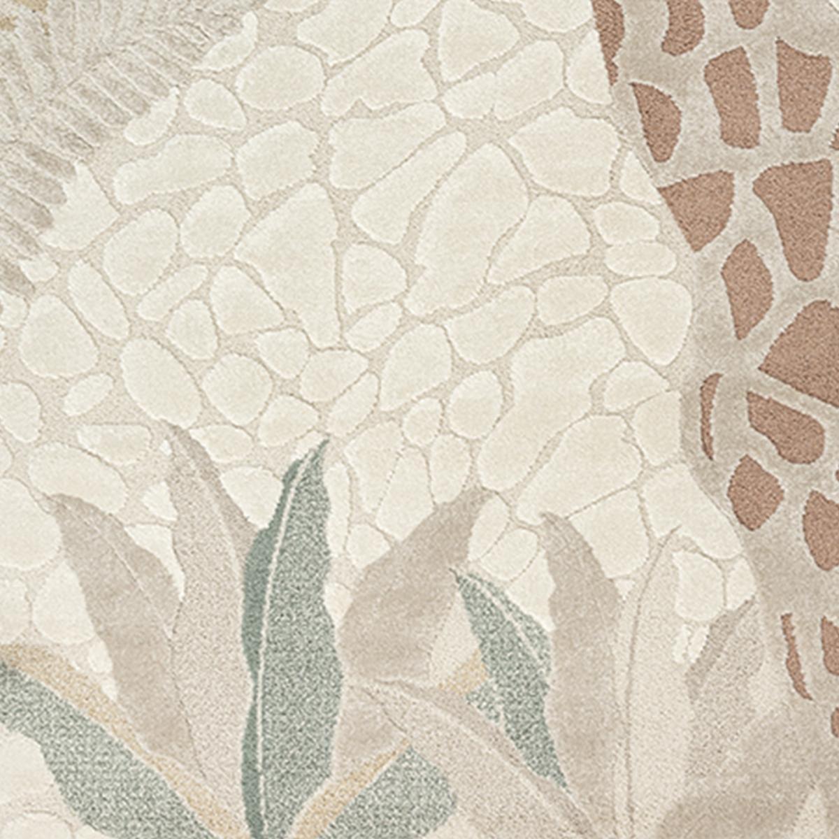 Tapis enfant Girafe beige Tame