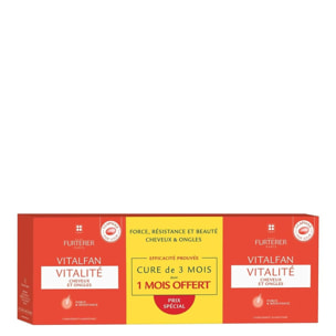 Vitalfan  - Cure Vitalité Cheveux & Ongles 3x30 Géllules