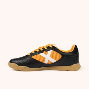 MUNICH DEBUT 08 Zapatillas de Fútbol Sala Profesionales Negro y Naranja