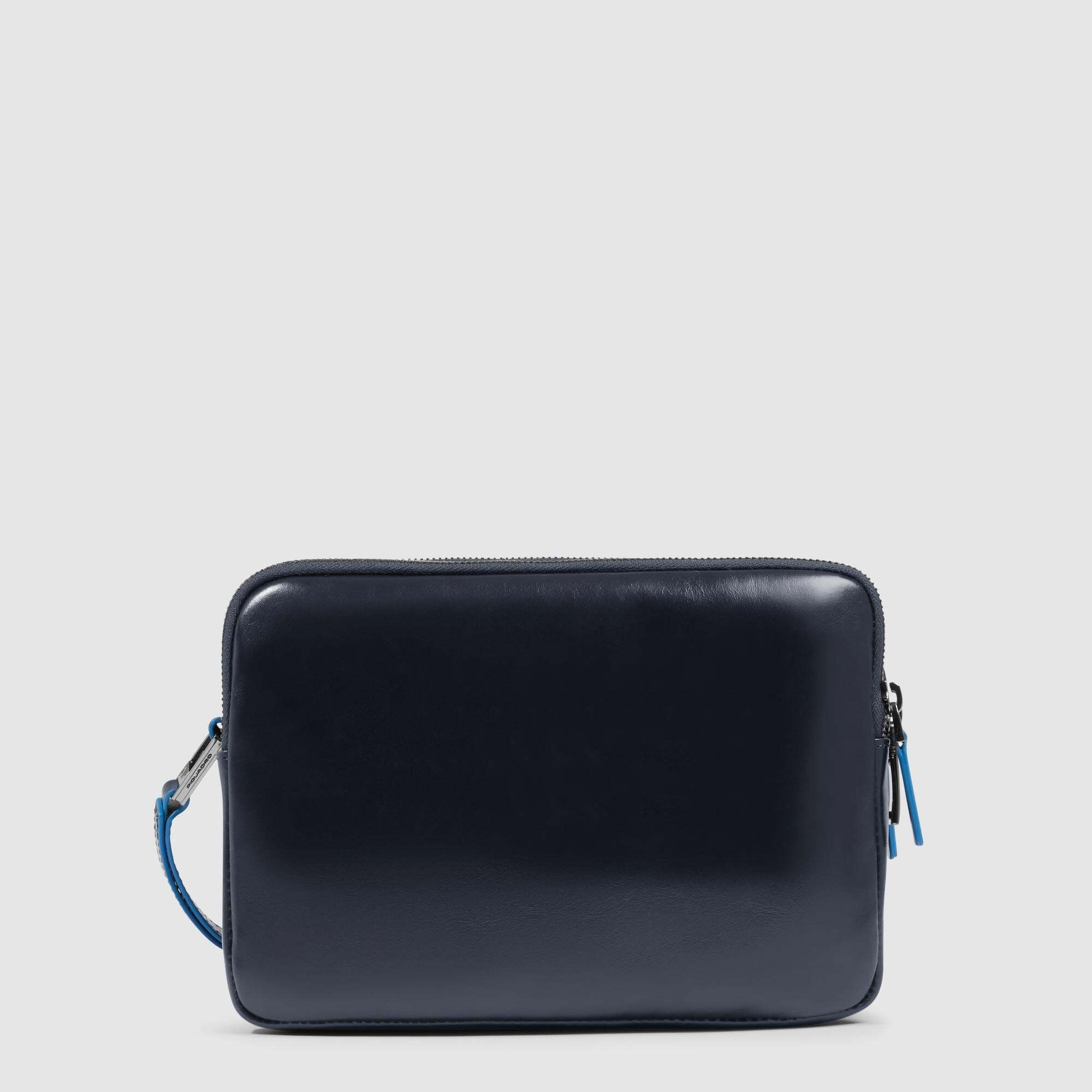 Piquadro Pochette uomo con chiusura a impronta digitale