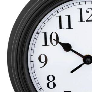 Horloge "Evan" à moulures D22cm