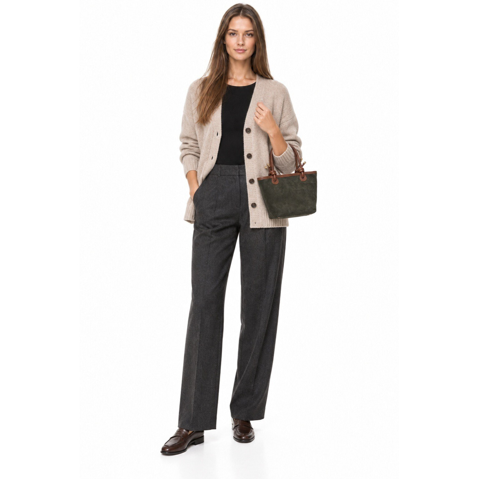 Tote Anna Luchini Verde