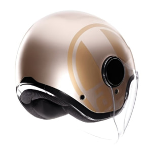 CASCO AGV ETERES E2206 SIROLO MATT WHITE/GOLD