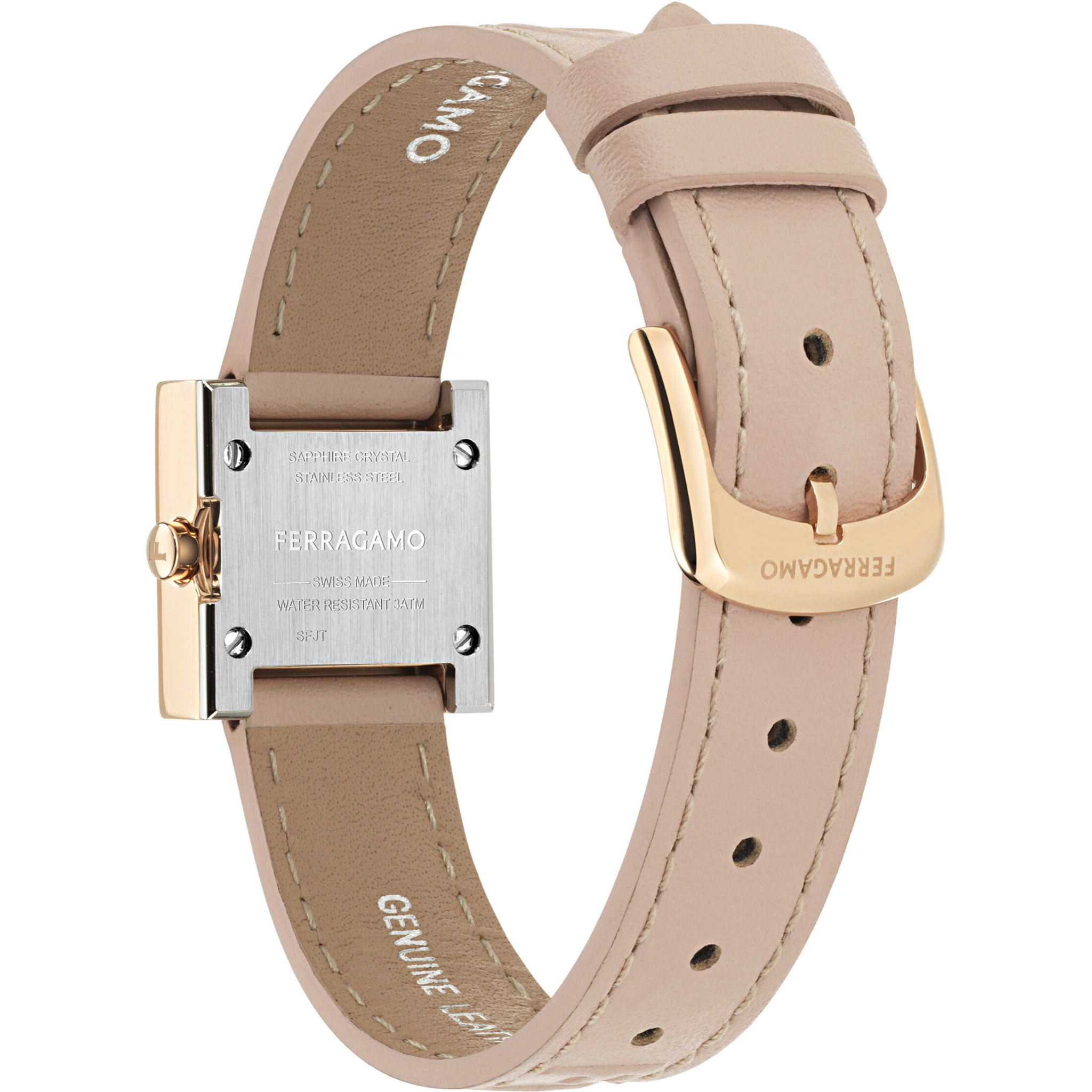 Ferragamo Reloj Analógico De Cuarzo Jt- Ferragamo Portrait