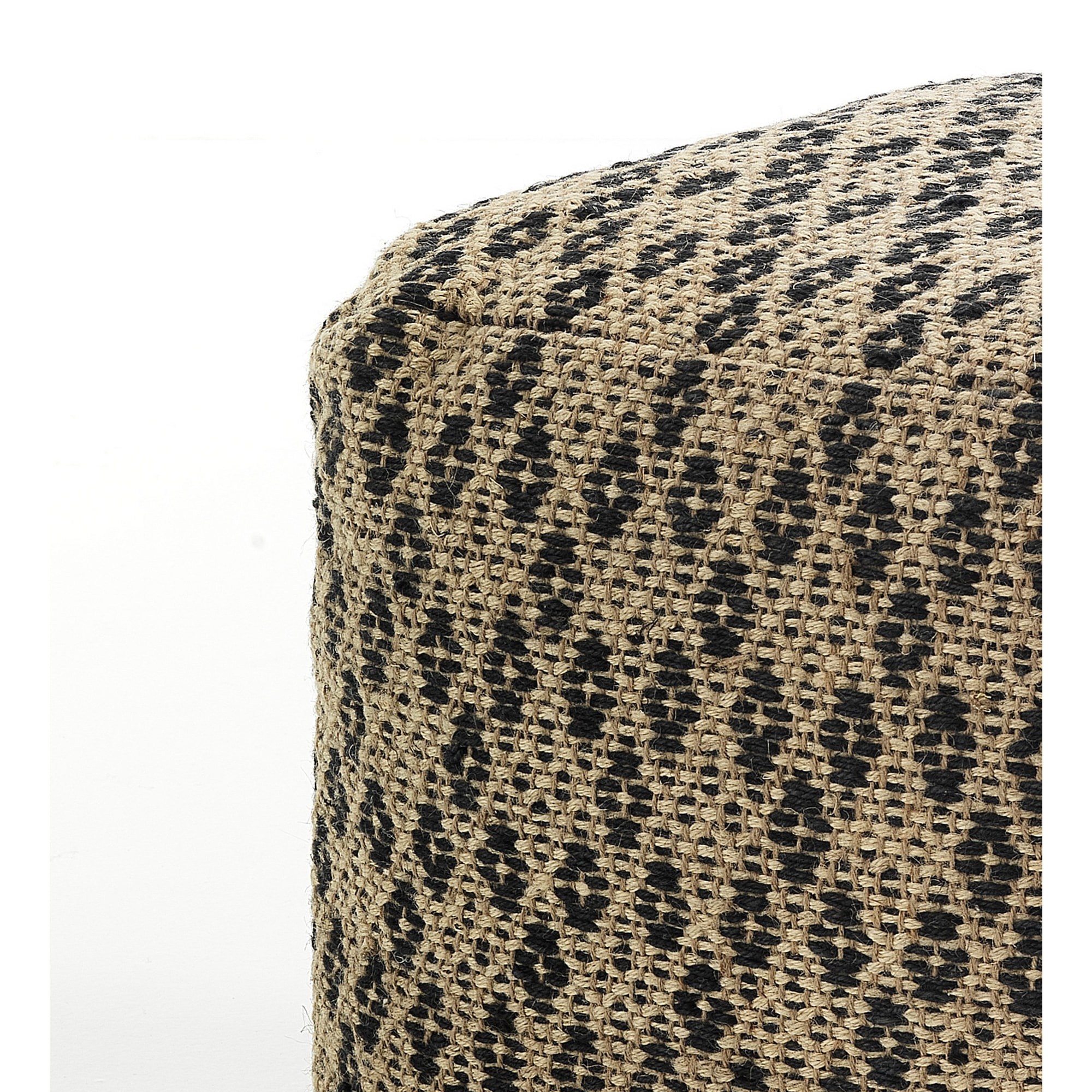 Tomasucci Pouf en jute NAGAR-D Multicolore