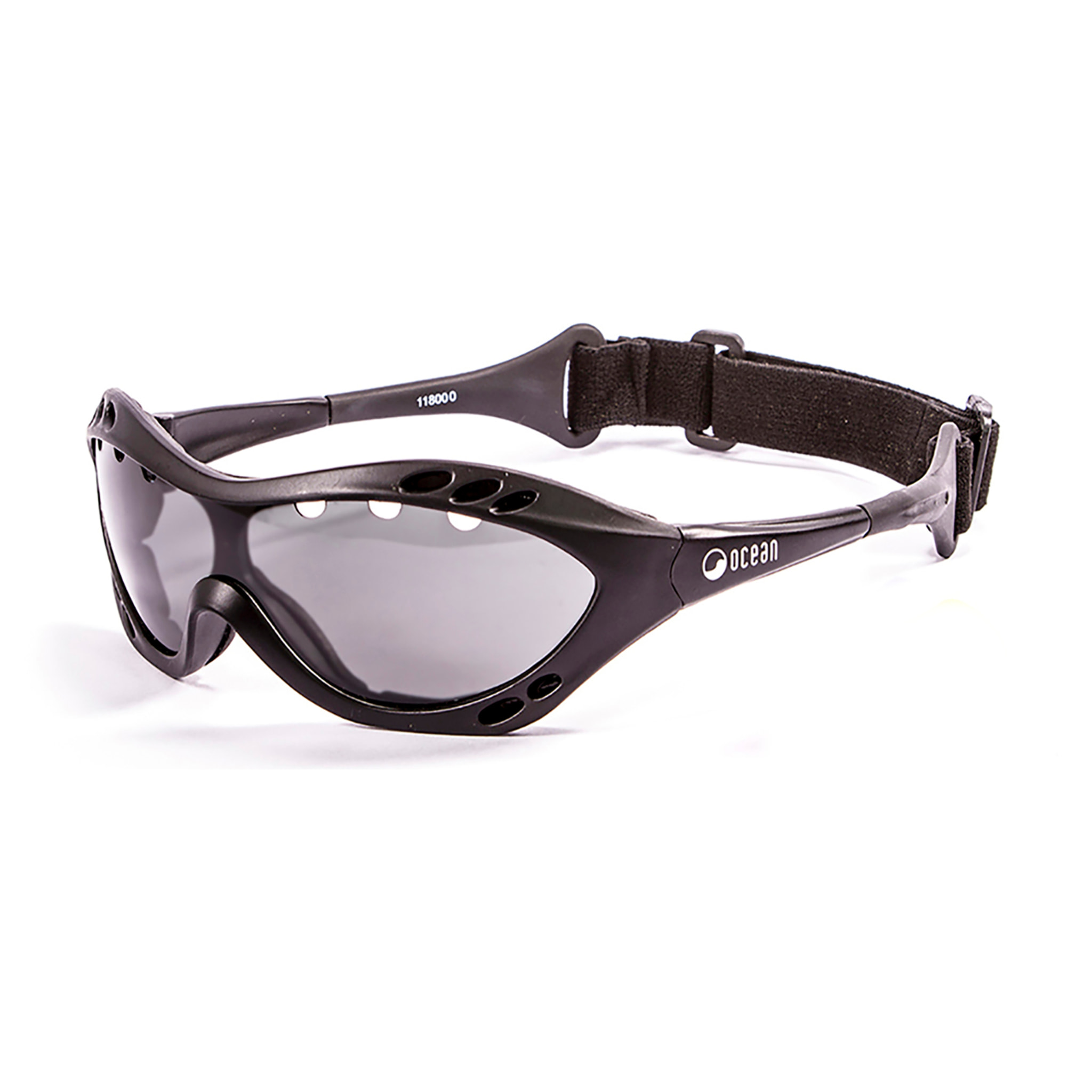 Gafas de deportes acuáticos OCEAN COSTA RICA - Negro mate / Ahumada