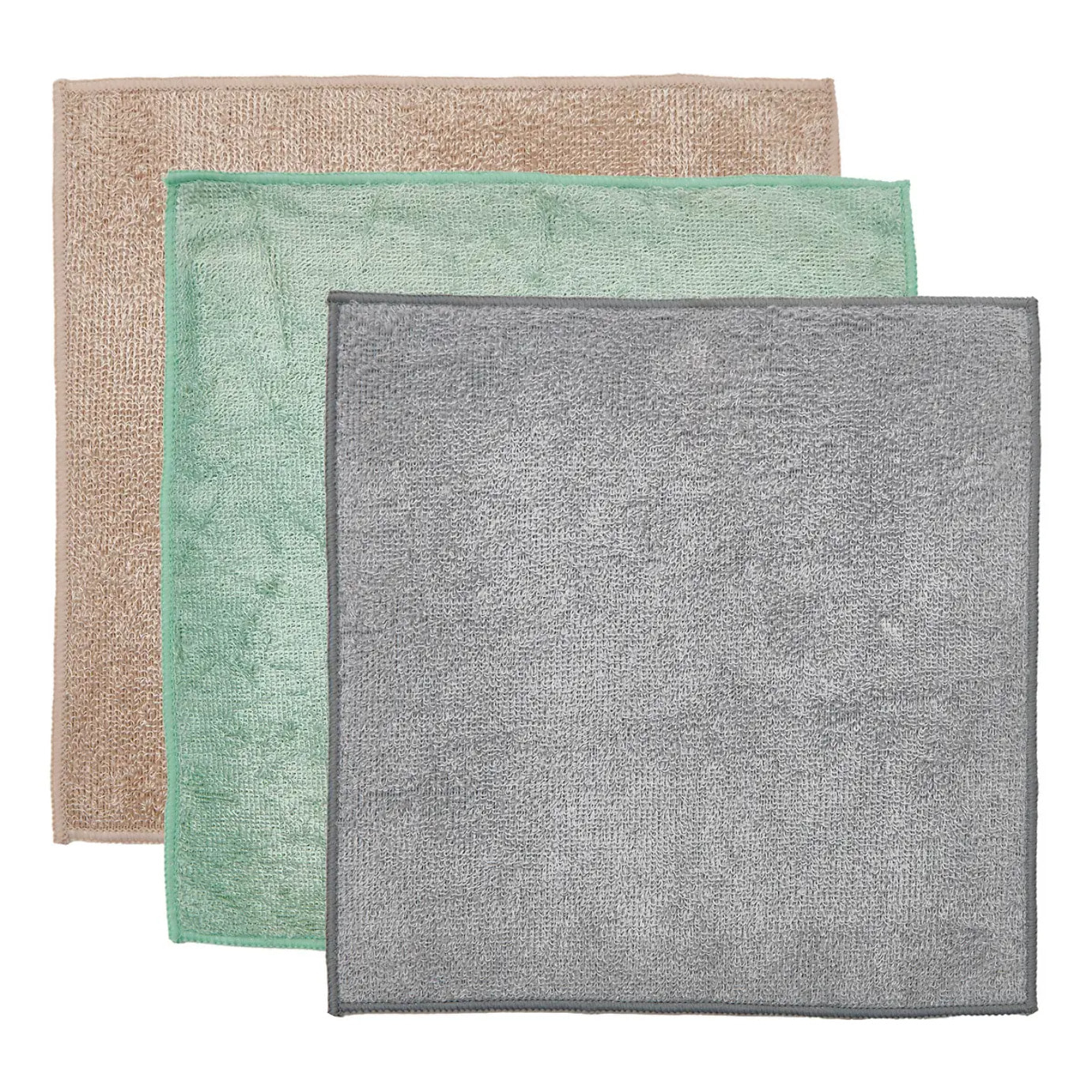 Lot de 3 chiffons microfibres 15x19cm
