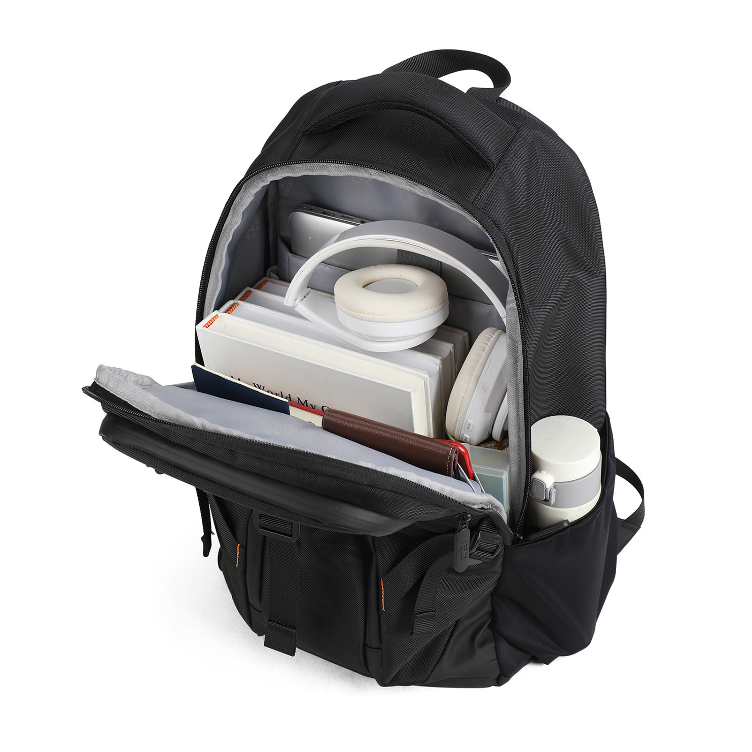 Zaino  unisex Textile Prodotto Vegano 33,5x17,5x46,5 cm