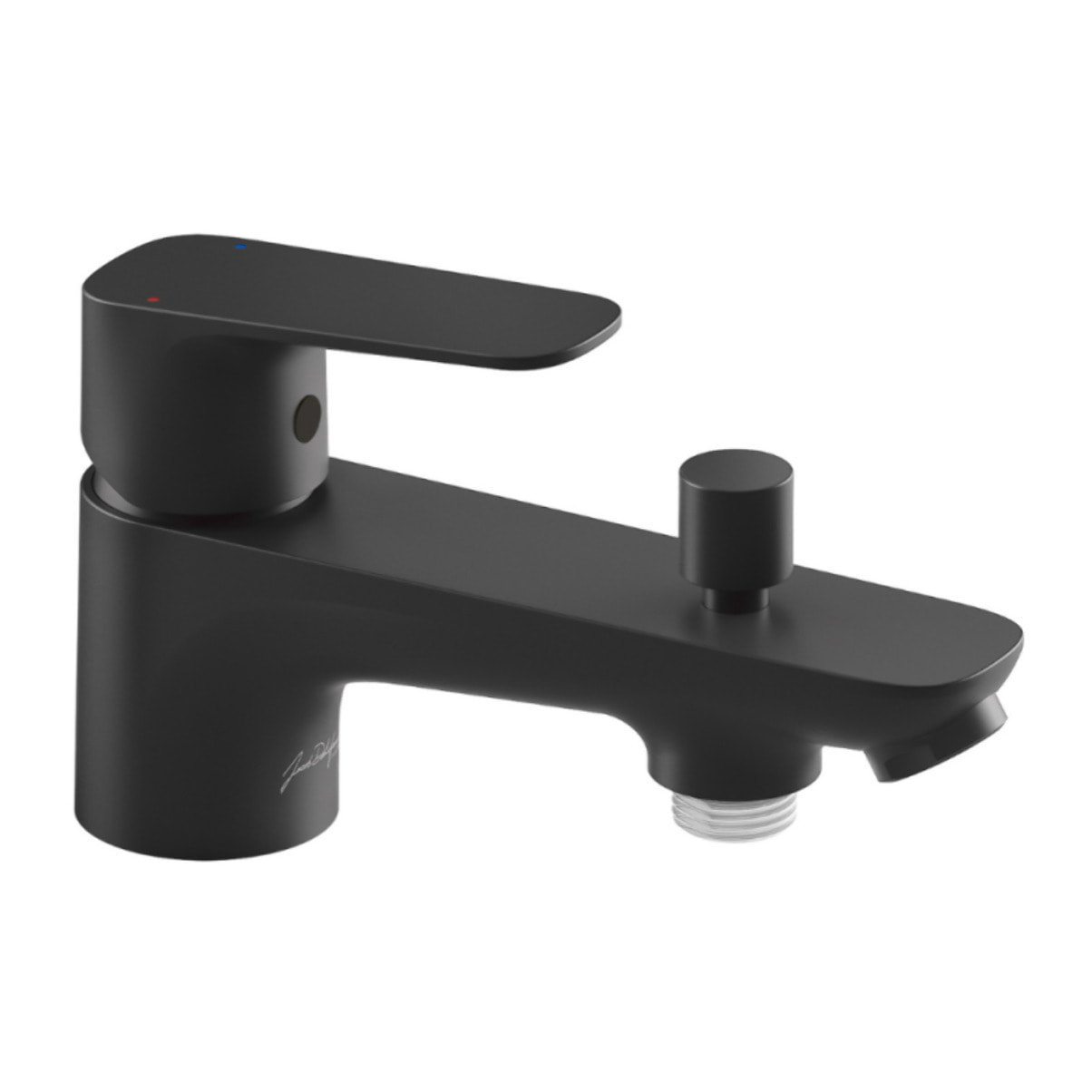 Mitigeur baignoire monotrou July+ noir mat