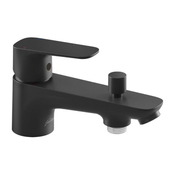 Mitigeur baignoire monotrou July+ noir mat