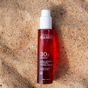 Solaire SPF30 - Huile Solaire Invisible Bio Complexe Antioxydant 125ml
