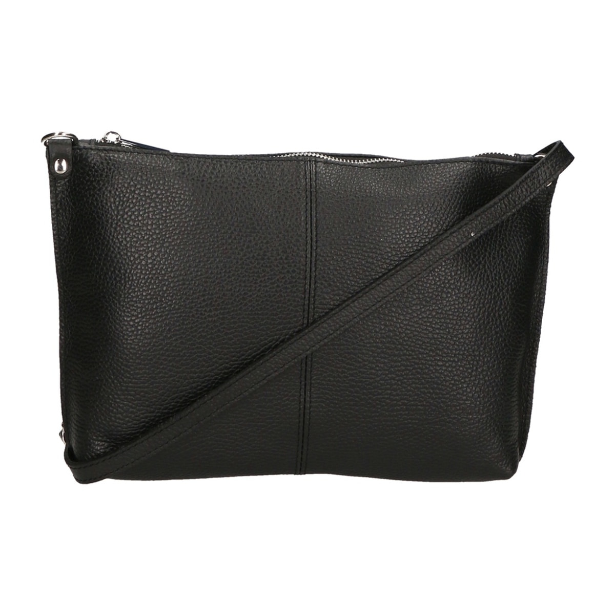 Borsa a spalla da donna - Modello Ginger - Vera pelle - 25.0 x 14.0 x 13.0 cm