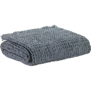 Plaid jaya 100% polyester bleu imperial