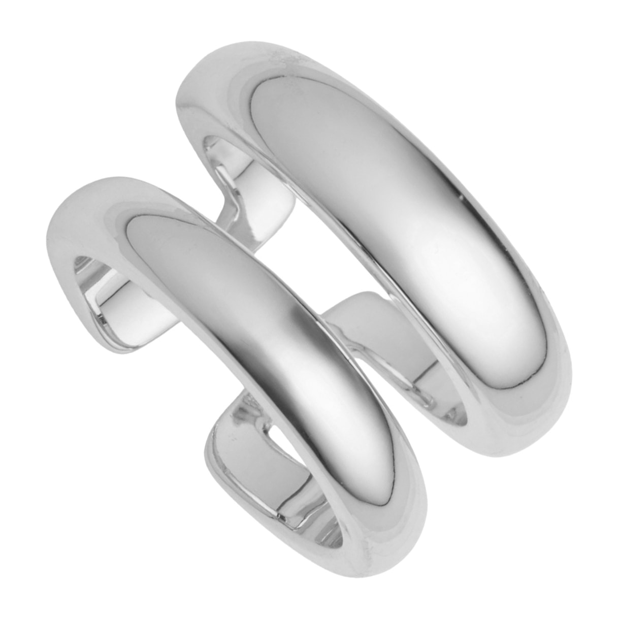 Anello U.S. Polo Assn. Regolabile in metallo argentato