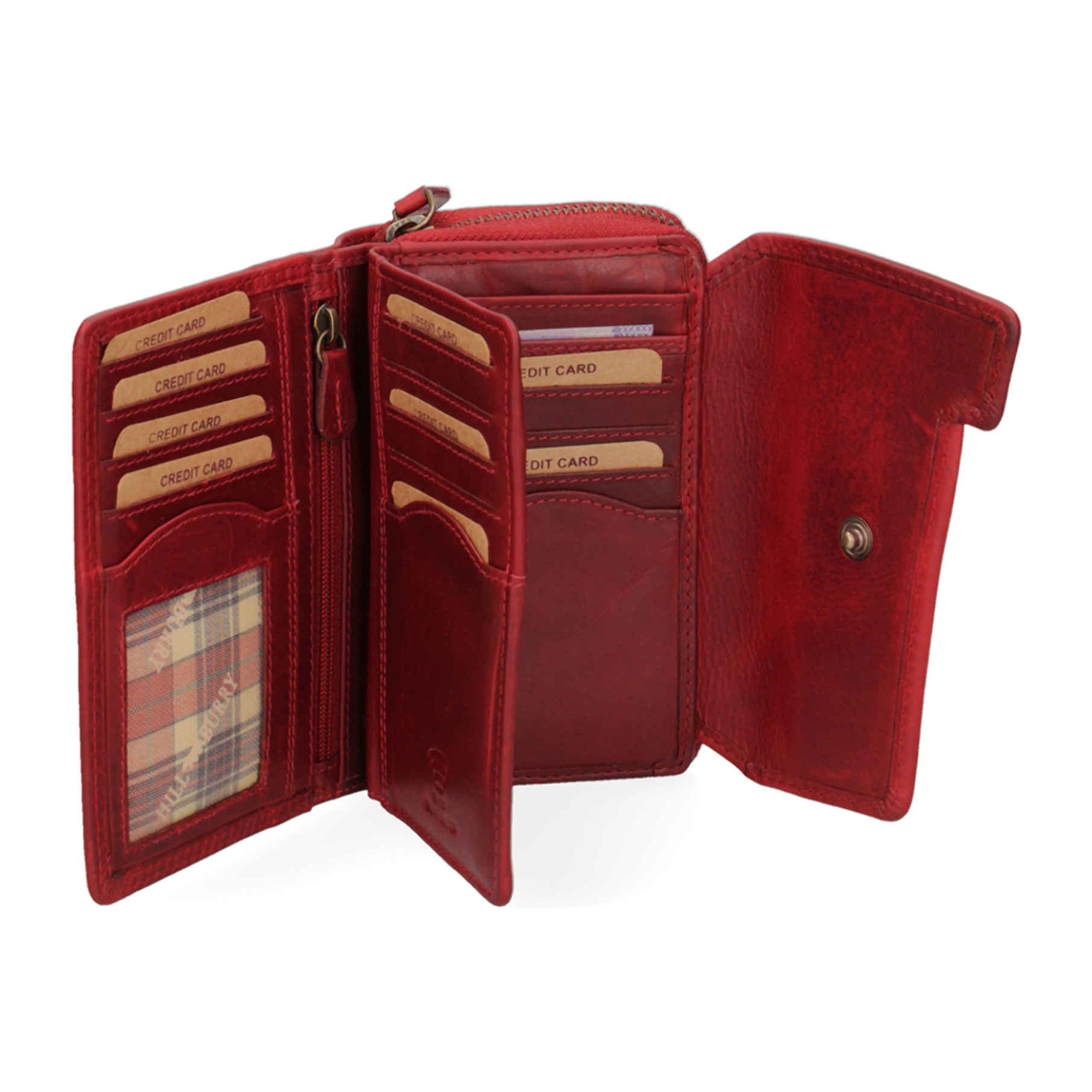 Portafoglio da uomo In Vera pelle Made in Italy 14x9,5x4 cm