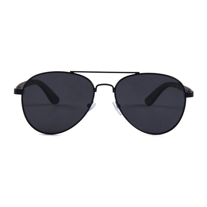 Gafas de Sol Feler 1705-1 - BLACK Polarizadas de Madera Unisex 54 mm
