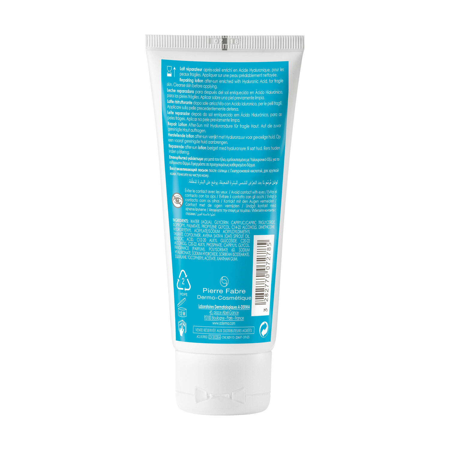 Protect AH - Lait Après-Soleil - Apaise et Hydrate 100ml