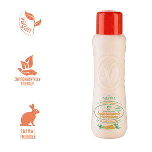 Valquer Leche hidratante bronceadora de zanahorias facial y corporal SPF 30 - 480 ml