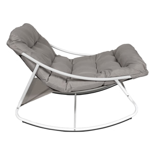 Fauteuil A Bascule Tenerife Beige