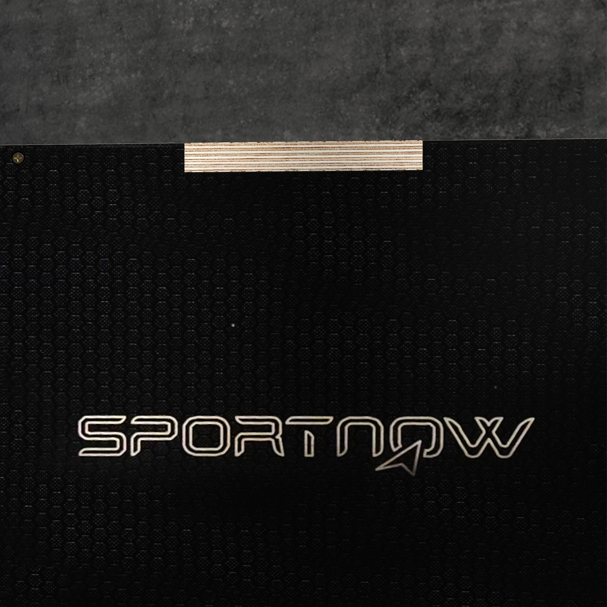 Cajón Pliométrico Caja Pliométrica con 3 Alturas Diferentes Entrenamiento de Fuerza en Casa Oficina Gimnasia CrossFit Carga 120 kg 61x51x41 cm Negro