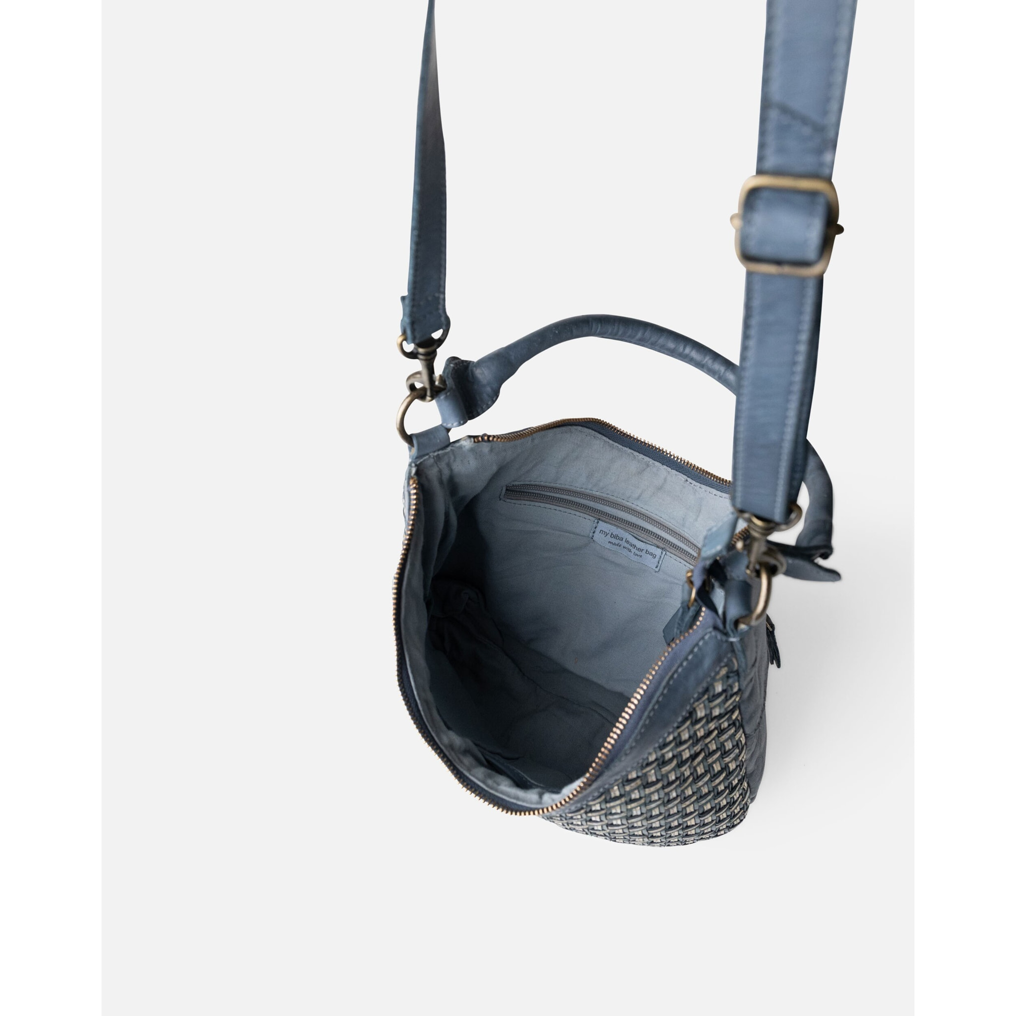 Bolso de hombro BIBA Kansas Blink de piel