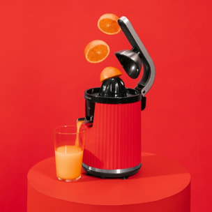 Cecotec Presse-agrumes avec bras levier Xqueeze RetroJuice 600 Red