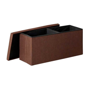 Otomán – Tela marrón