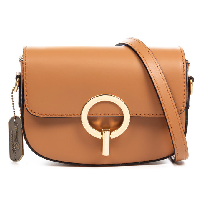 Arpino bolso bandolera mujer. Piel auténtica Ruga.