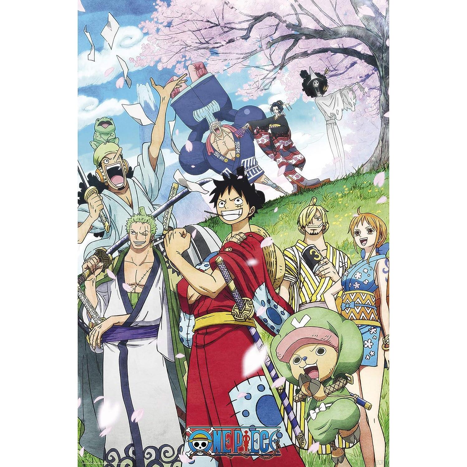 One Piece - Poster "Wano" 91.5 x 61 cm AbyStyle