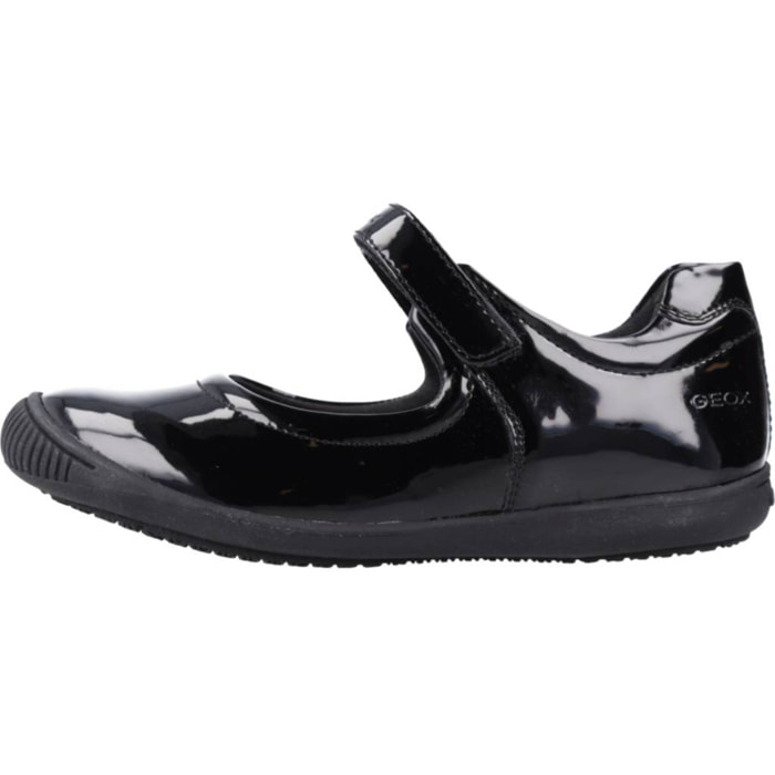 Colegiales Niña de la marca GEOX  modelo J GIOIA GIRL NEGRO