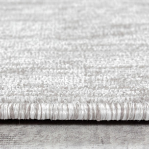 Tapis salon et chambre tissé motif uni MASU