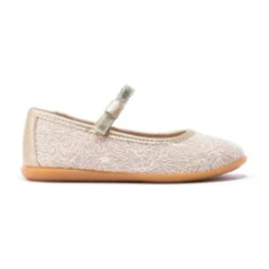Ballerina per bambini con dettagli metallici e chiusura con fibbia