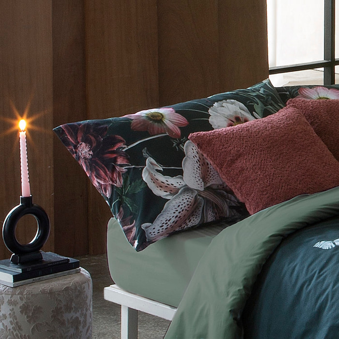 Funda de almohada alur musgo