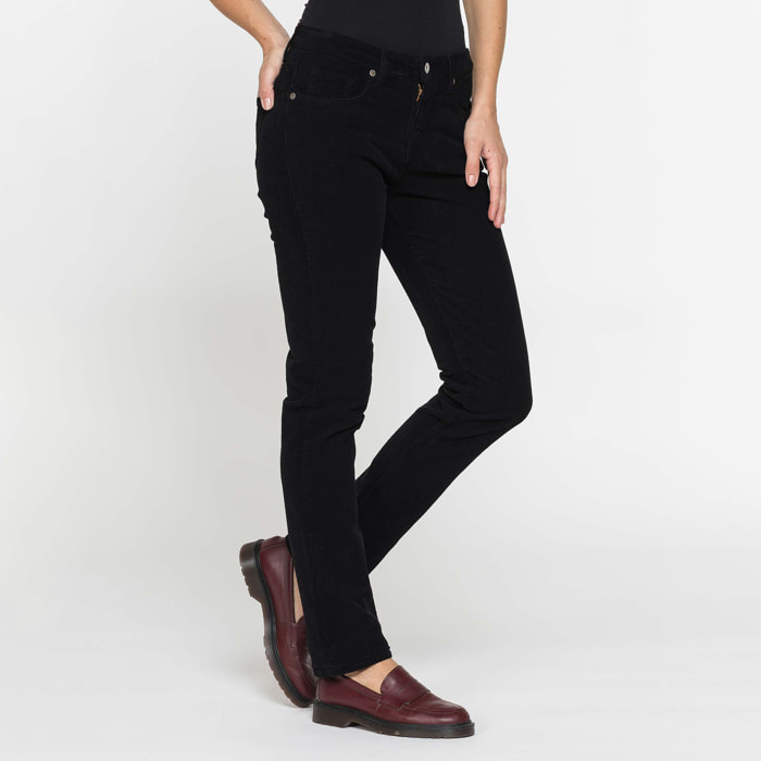 PANTALONE 5 TASCHE MOD. 752 IN VELLUTO STRETCH