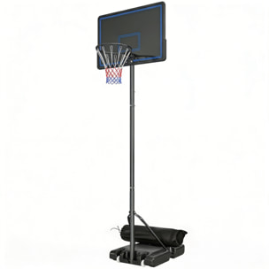 Panier de basketball sur pied mobile réglable H.1,35-3,05 m