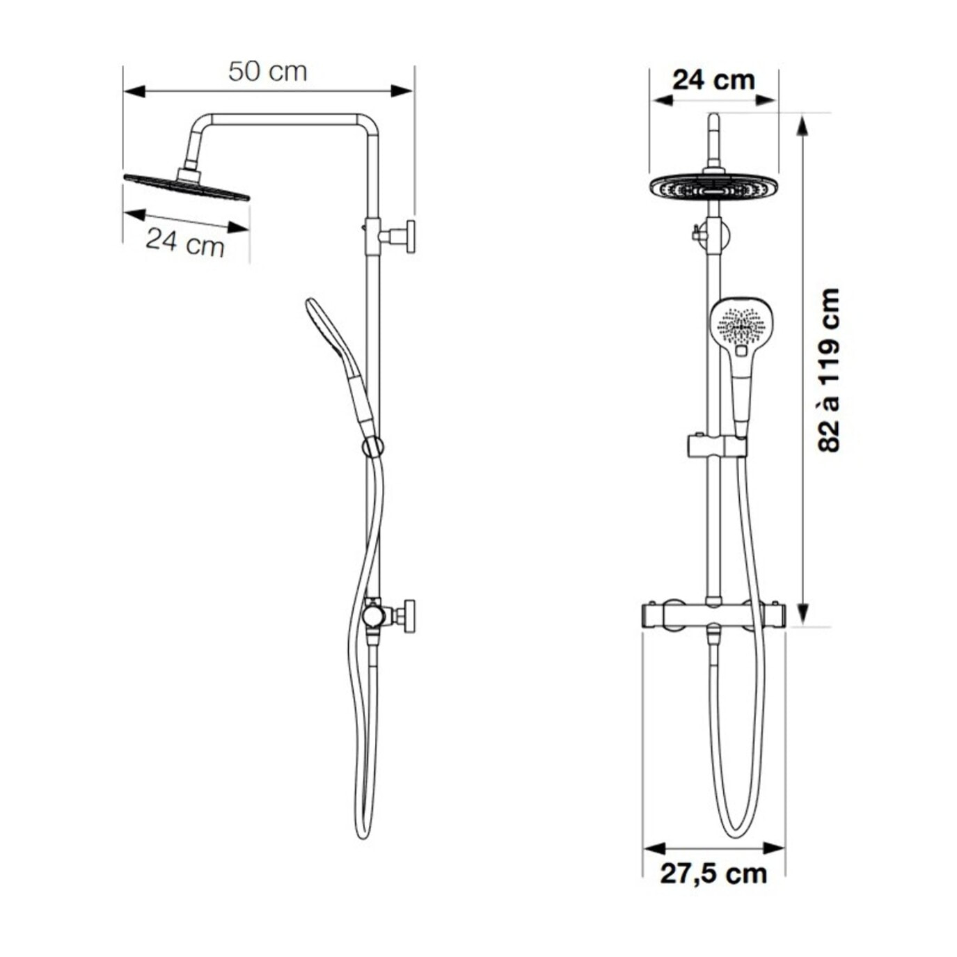Kinedo - Colonne de douche Aquafactory